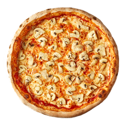 pizza cu ciuperci
