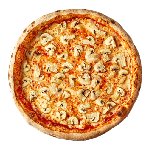 pizza cu ciuperci