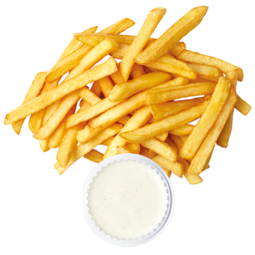 Cartofi pai si sos Garlic mayo